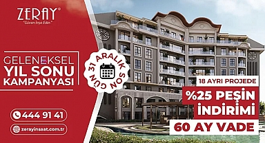 Zeray'dan Konut Sahibi Olmak İsteyenlere Dev Kampanya