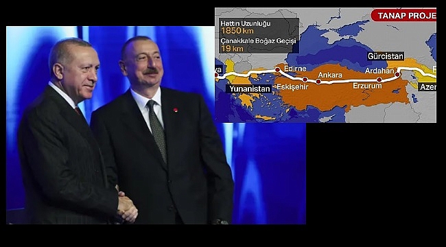 Bir rüya gerçekleşti ''TANAP Avrupa bağlantısı tamamlandı''