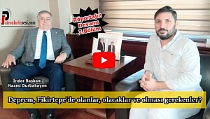 İnder Başkanı Durbakayım Röportajı 'Fikirtepe, Deprem, Konut Satışları ve Beklentiler' Bölüm-2 