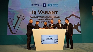  Borsa İstanbul’da bu sefer gong pamuk varantları için çaldı