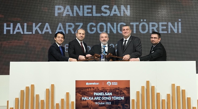 Panelsan, Borsa İstanbul'da işlem görmeye başladı
