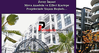 Zeray'dan 2 proje teslimi daha! Meva Anadolu ve Effect Kartepe'de yaşam başladı…